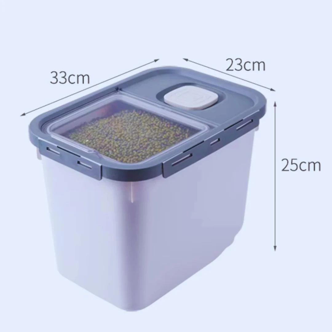 FutterSmart – Aufbewahrungsbehälter mit Deckel & Dosierhilfe