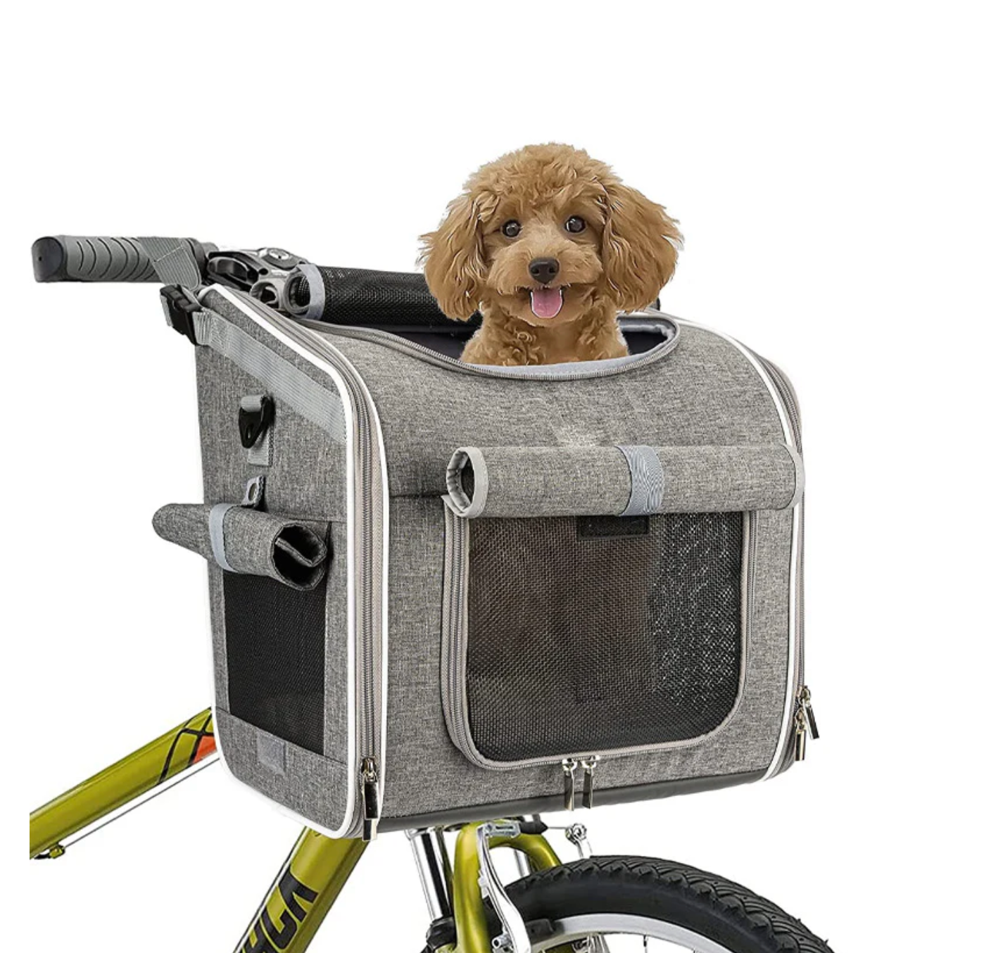 Hunde-Transporttasche 3-in-1 für Fahrräder