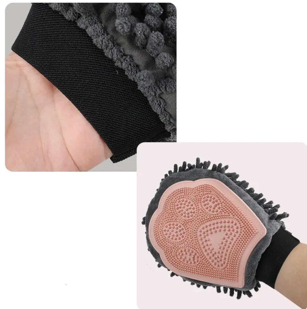 Fellpflege-Handschuh für Massage & Haarentfernung