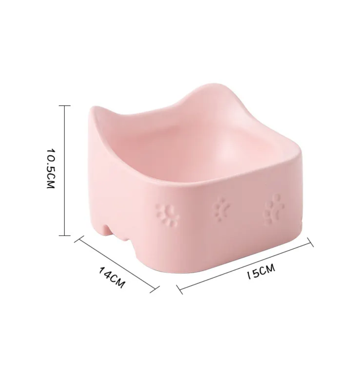 Ergonomische Katzenfutterschale