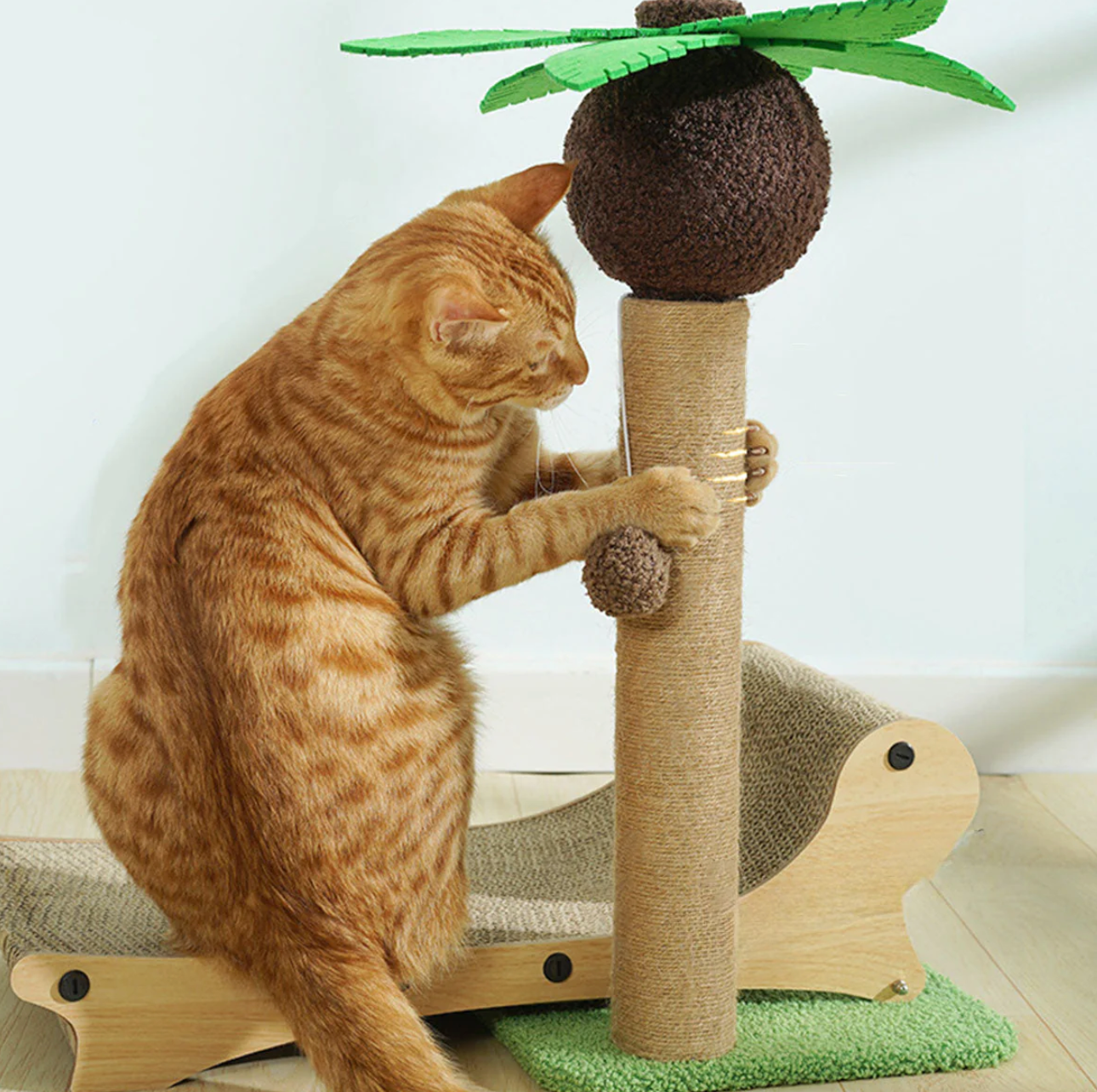 FellPalme – Katzen Kratzbaum mit Sonnenliege