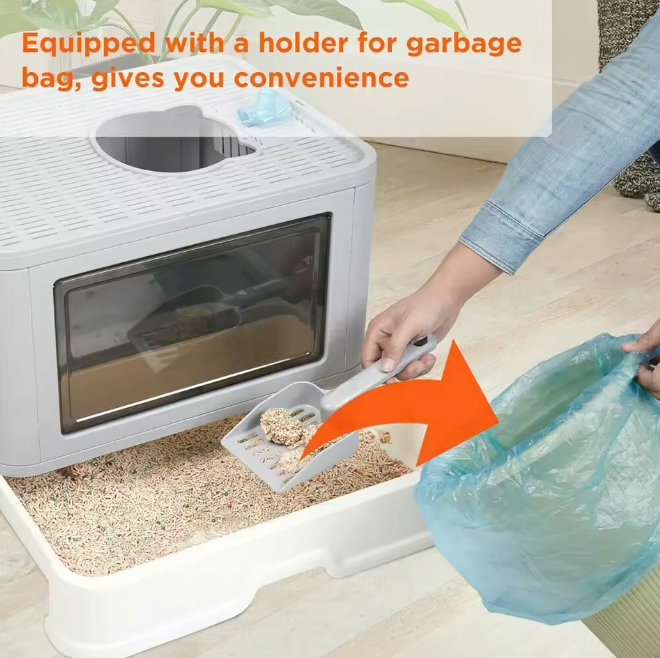 PawHouse Foldable Cat Litter Box