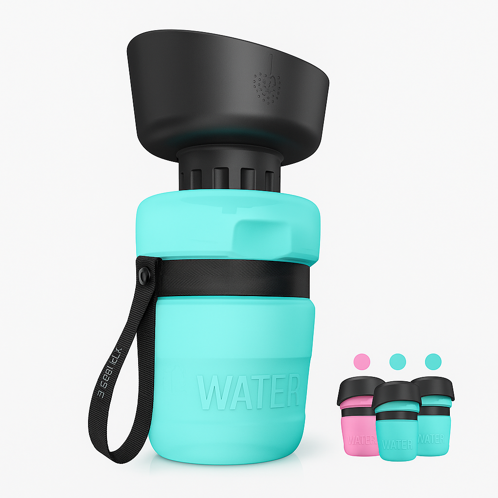 HydroGo – Zusammenklappbare Trinkflasche
