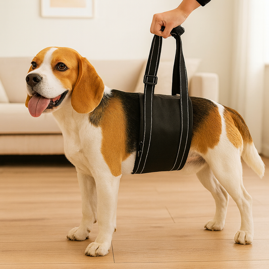 HundeHalt Pro – Verstellbares Stütz- und Rehabilitationsgeschirr