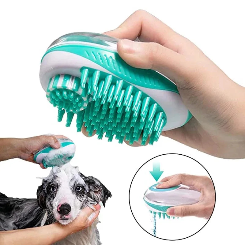 2-in-1 Silikon-Badebürste