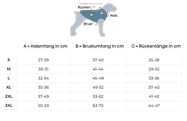 FrostFell Hundejacke – Wasserfeste Winterjacke mit integriertem Geschirr