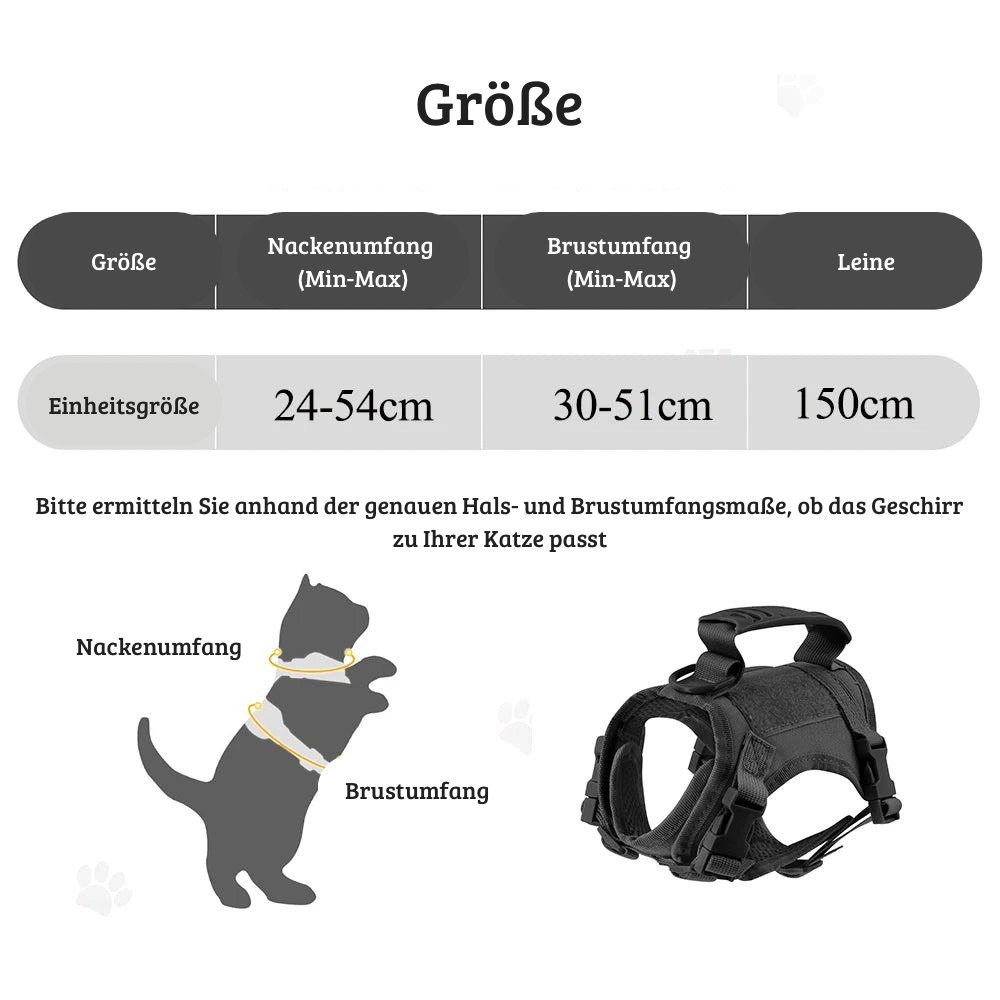 Spezial Katzen-Geschirr