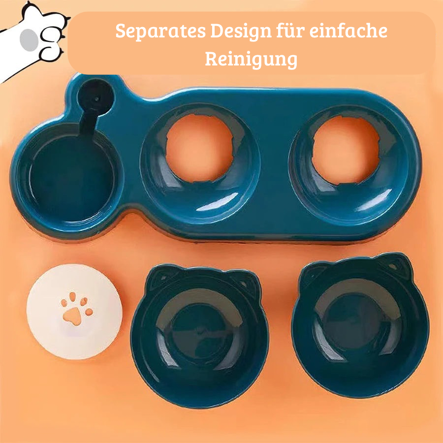 Doppelter Futternapf