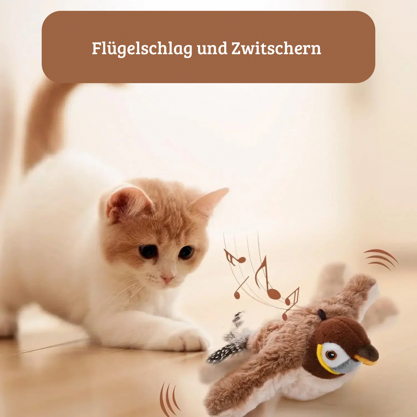 Zwitschernder Vogel