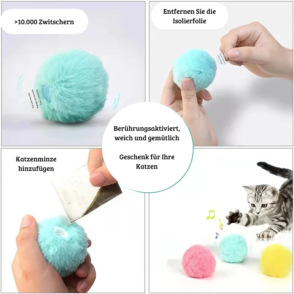 Interaktives Katzenspielzeug