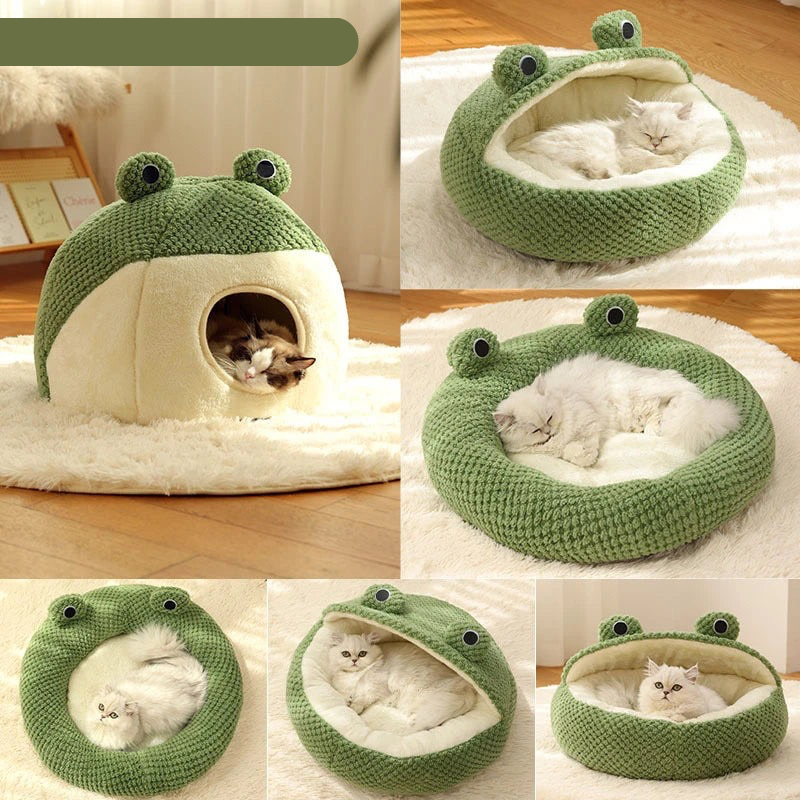 Frosch-Höhlenbett