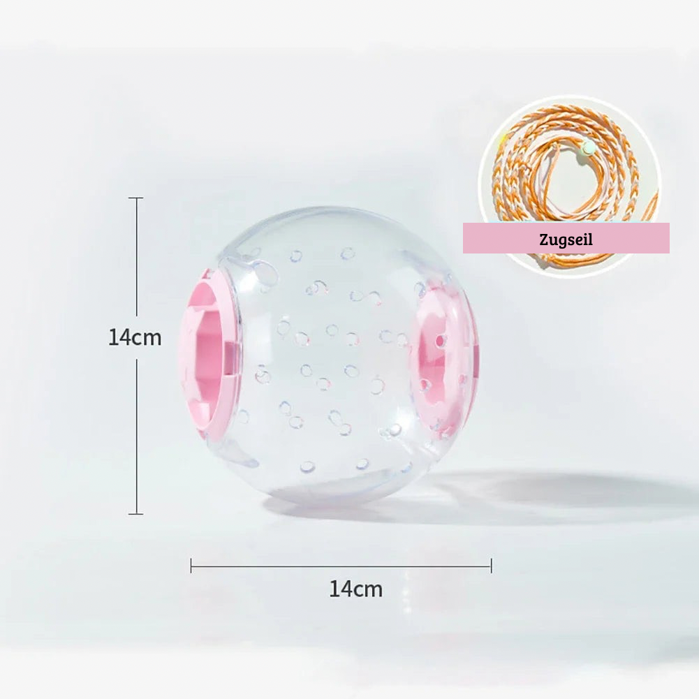 Transparenter Hamster-Laufball