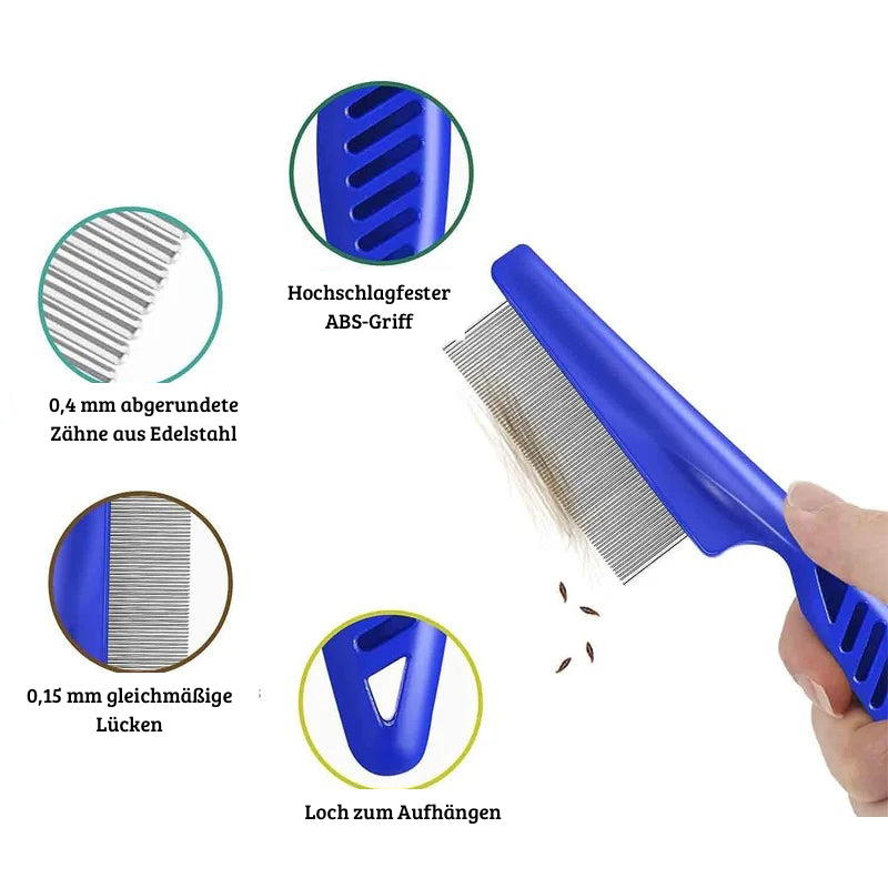 4-teiliges Premium-Fellpflege-Set