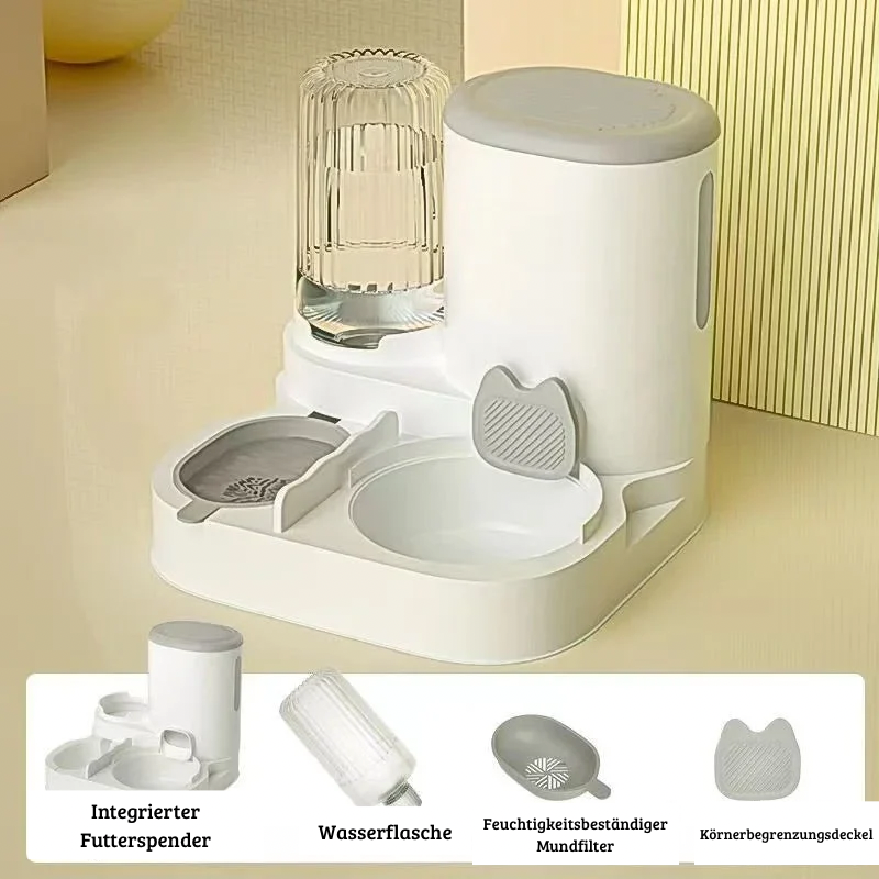 2-in-1-Futter- und Trinkstation