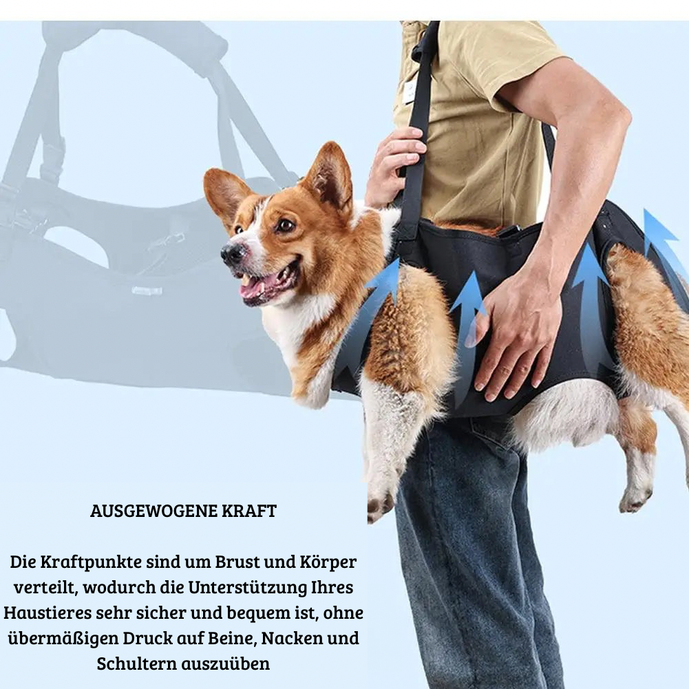Tragbare Hunde-Hebeschlinge