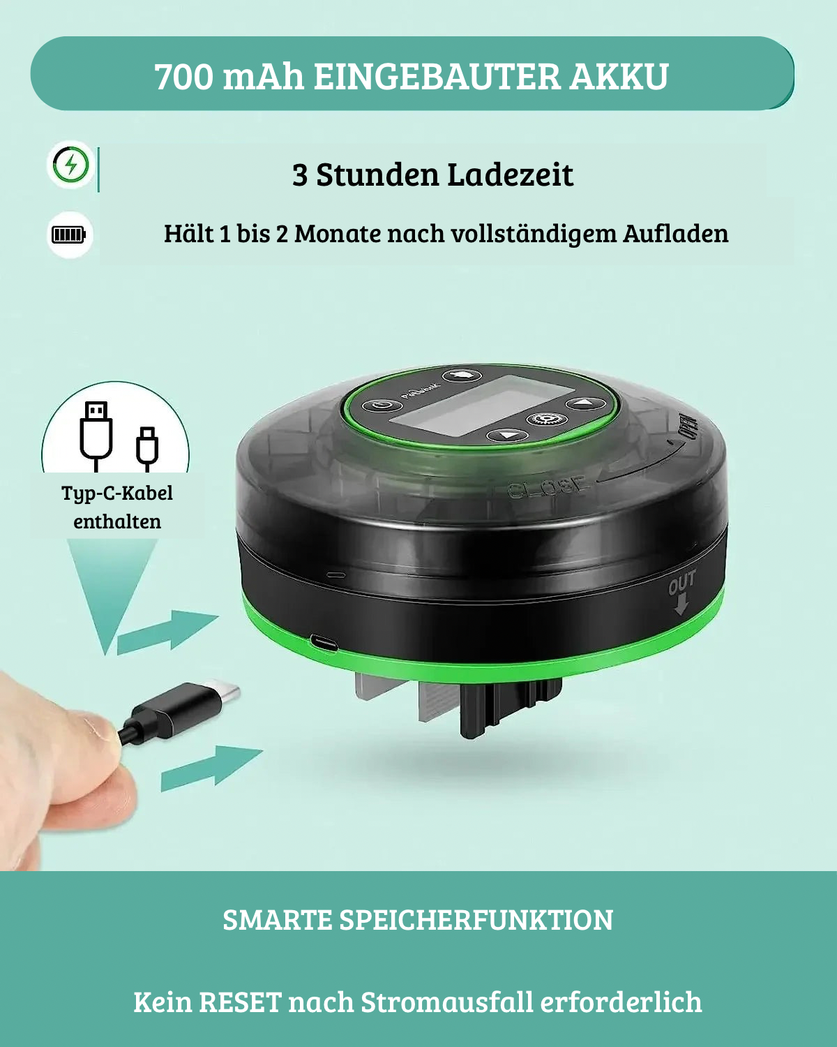 Automatische Fischfutterspender