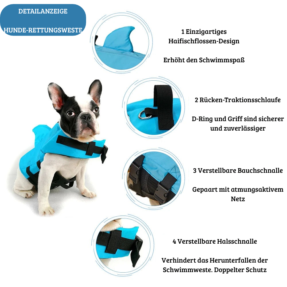 Hai-Hundeschwimmweste