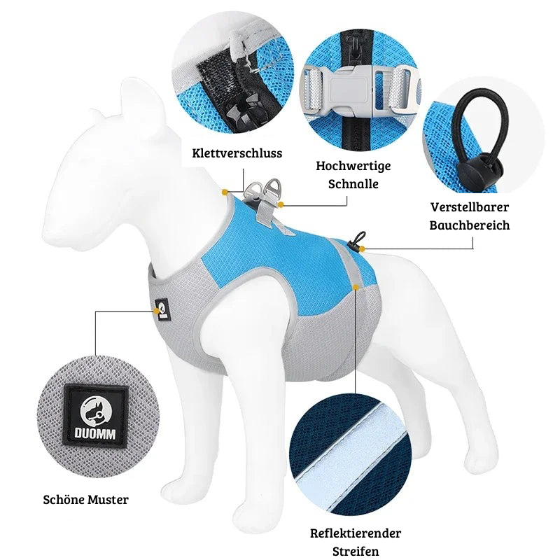 Verstellbare Hundekühlweste