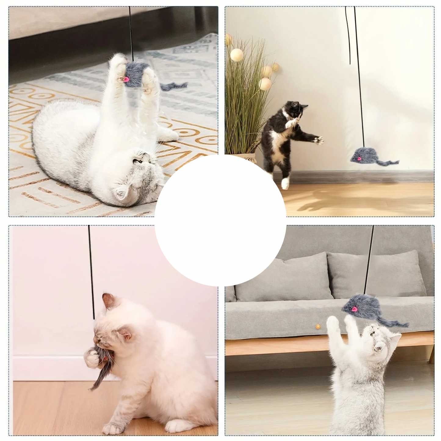 Türhängendes Katzenspielzeug