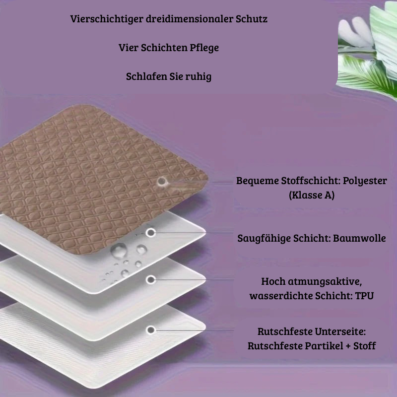 Waschbare Inkontinenzunterlage
