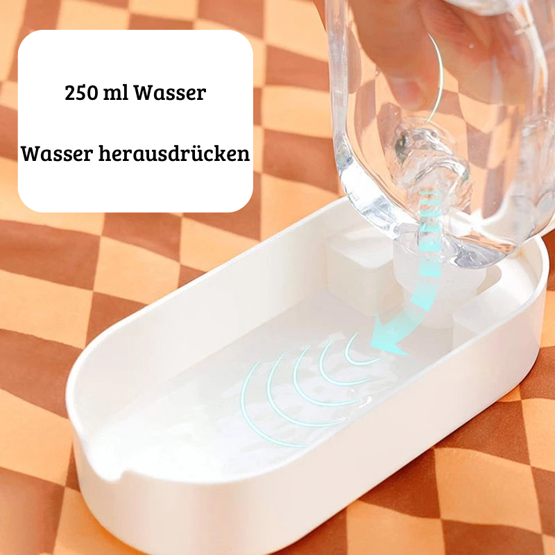 2-in-1 Wasser- & Futterflasche