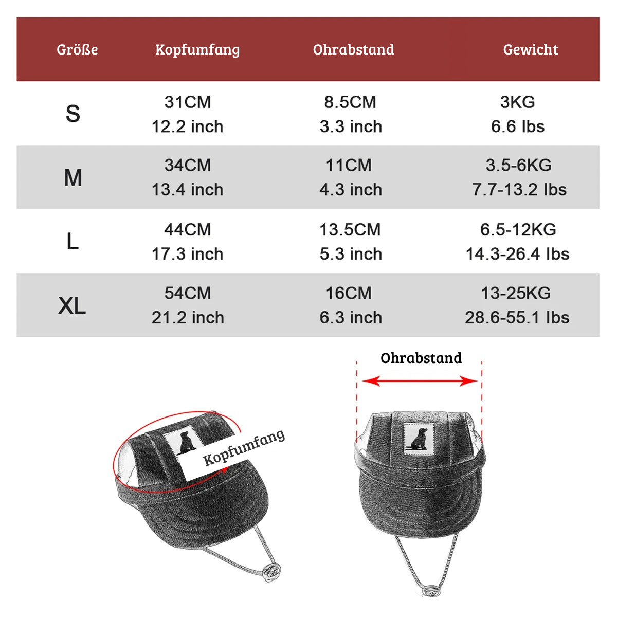 Sommer-Sonnenhut für Hunde