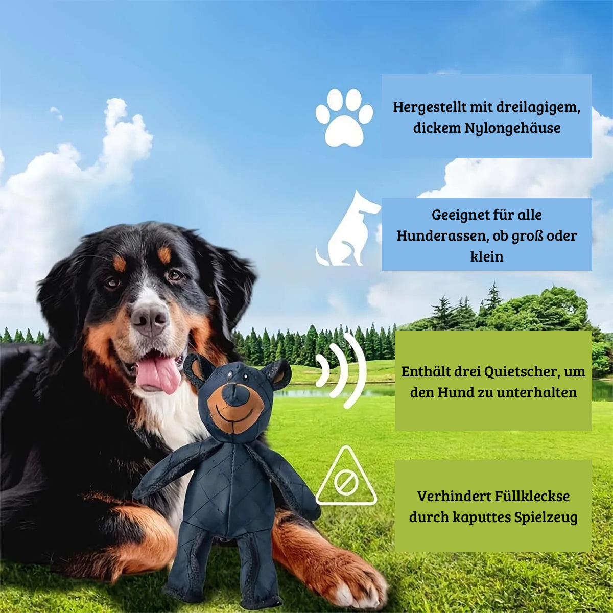 Bissfestes Plüschtier