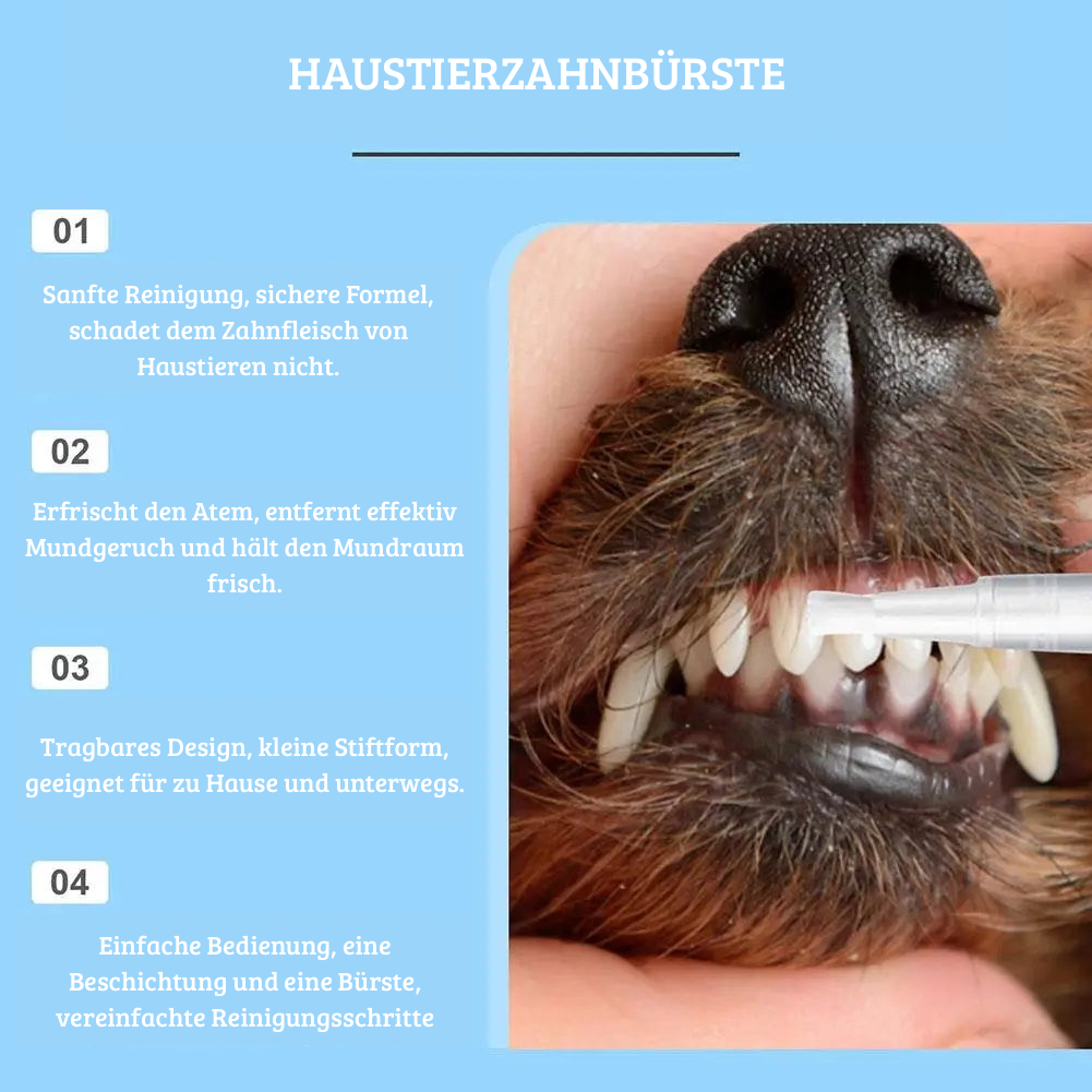 Zahnpflegestift für Haustiere – einfache Zahnreinigung für Hunde und Katzen