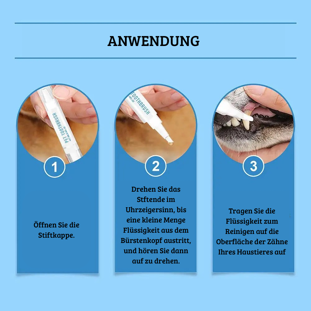 Zahnpflegestift für Haustiere – einfache Zahnreinigung für Hunde und Katzen