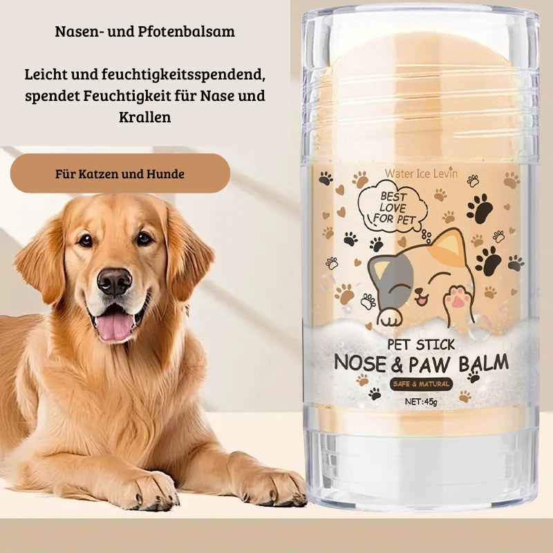 Pfoten- & Nasenschutz-Balsam – 45 g Pflegecreme für Hunde & Katzen