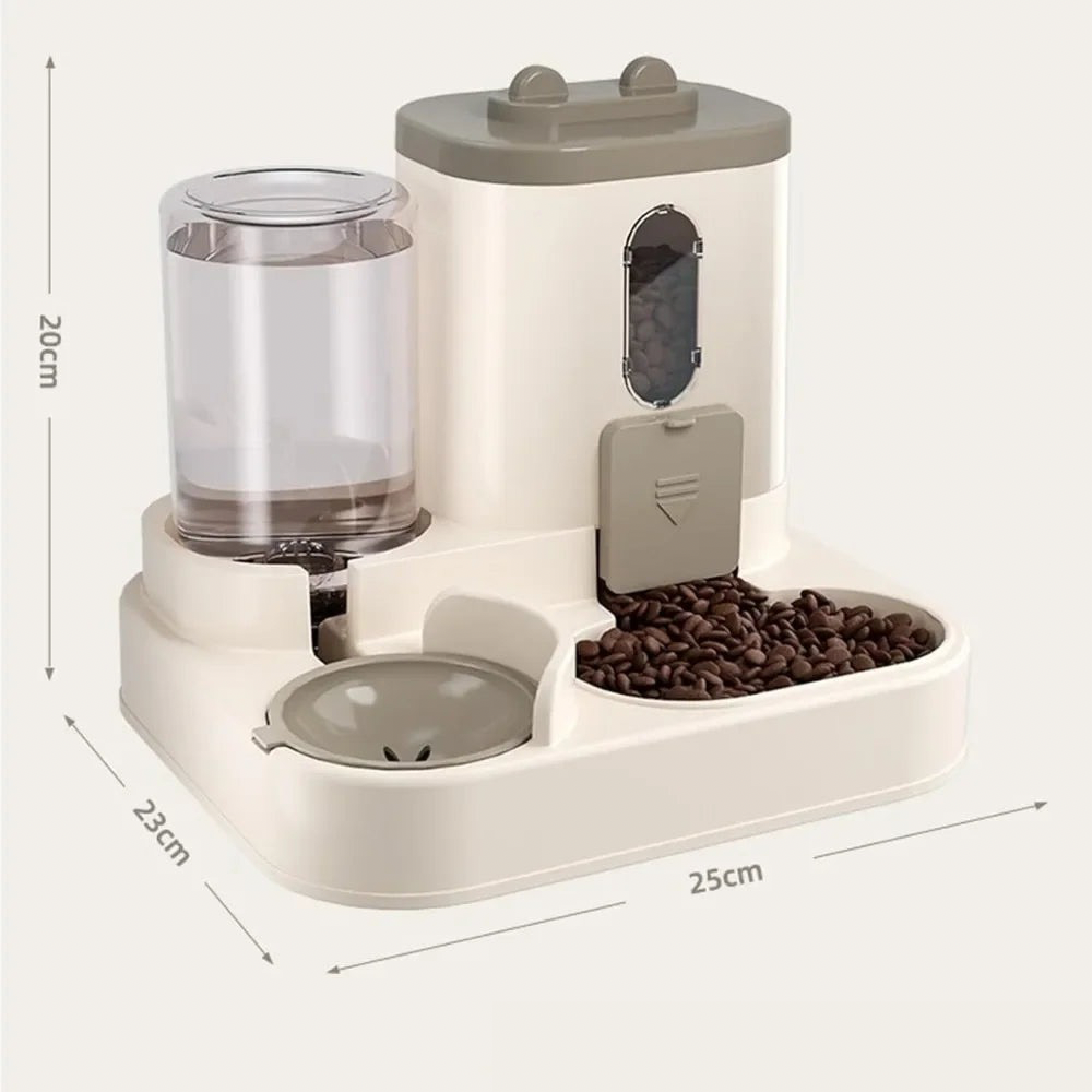 2‑in‑1 Futter- & Wasserautomat