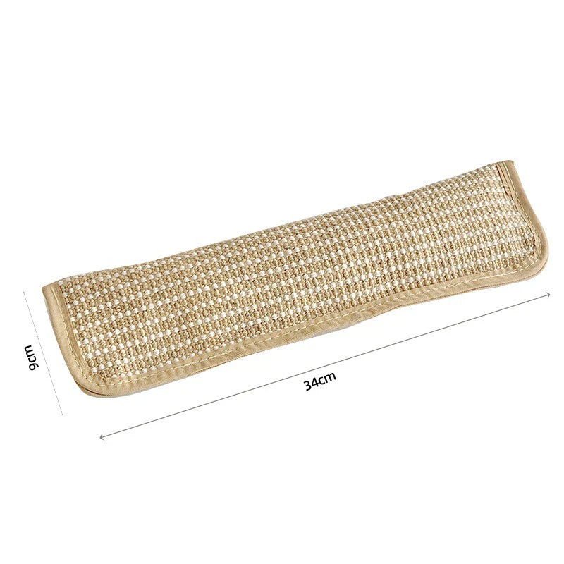 Kratze & Schnurre – Katzenkratzpad aus Hanf mit Katzenminze