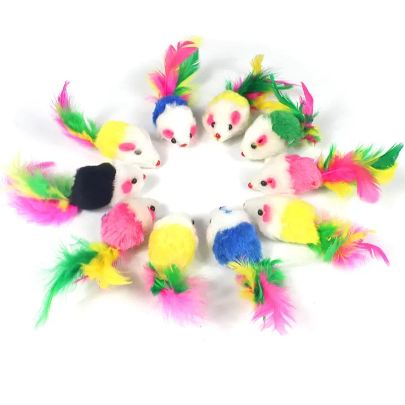 Bunte Fellmäuse