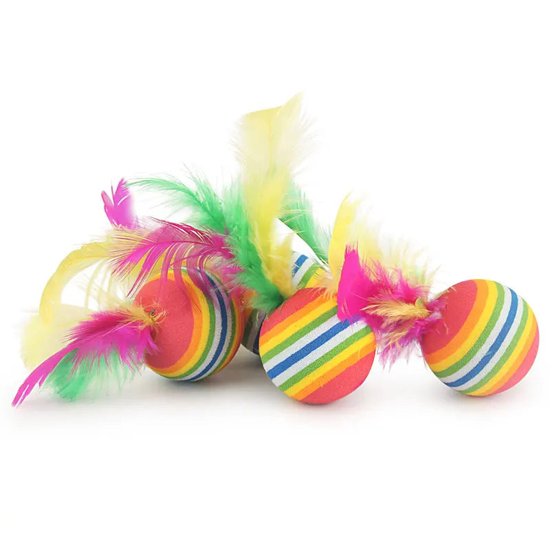 10stk. Regenbogenbälle