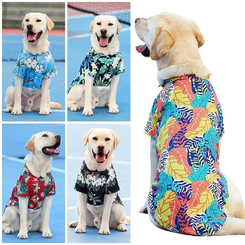 Hawaii-T-Shirt für Hunde