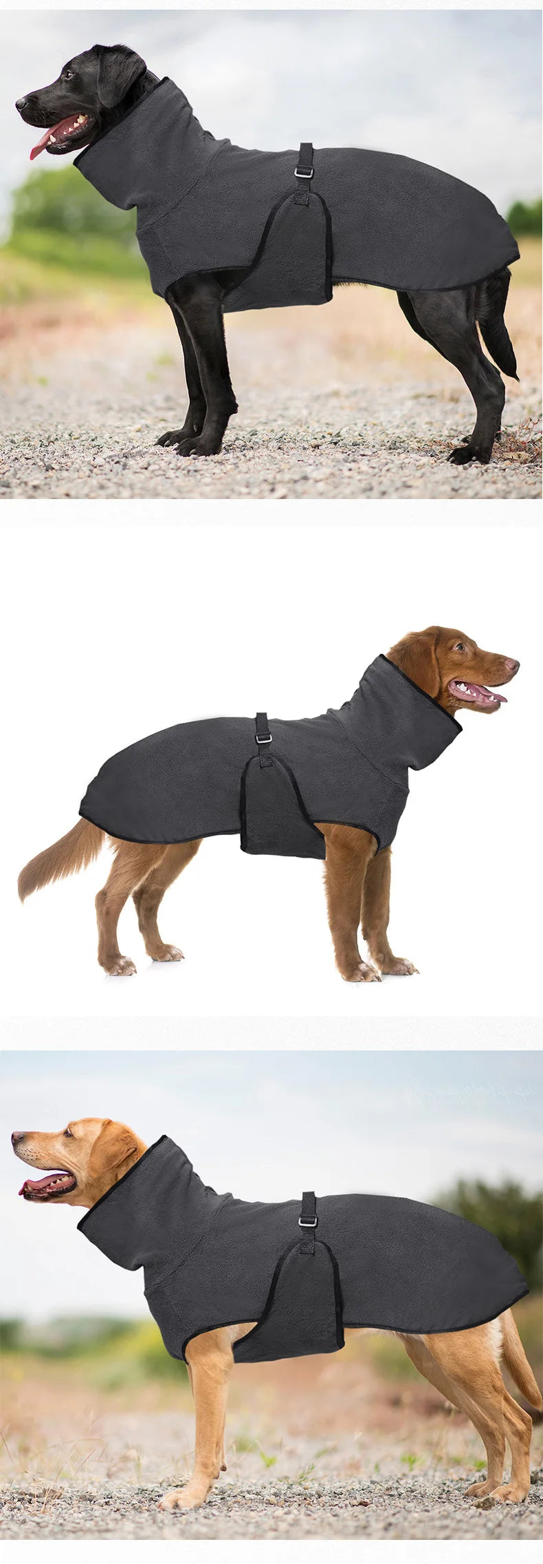 Winterjacke für große Hunde