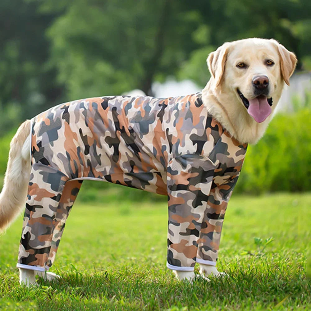 Weicher Baumwoll-Schlafanzug für große Hunde