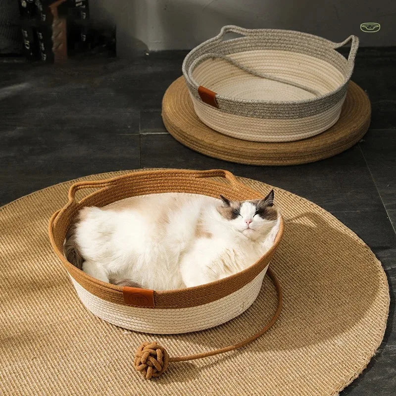Leichtes Sommerbett für Katzen