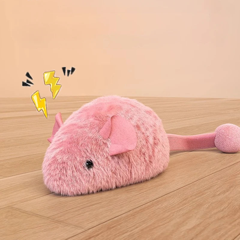 Interaktive Maus Plüsch-Katzenkauspielzeug