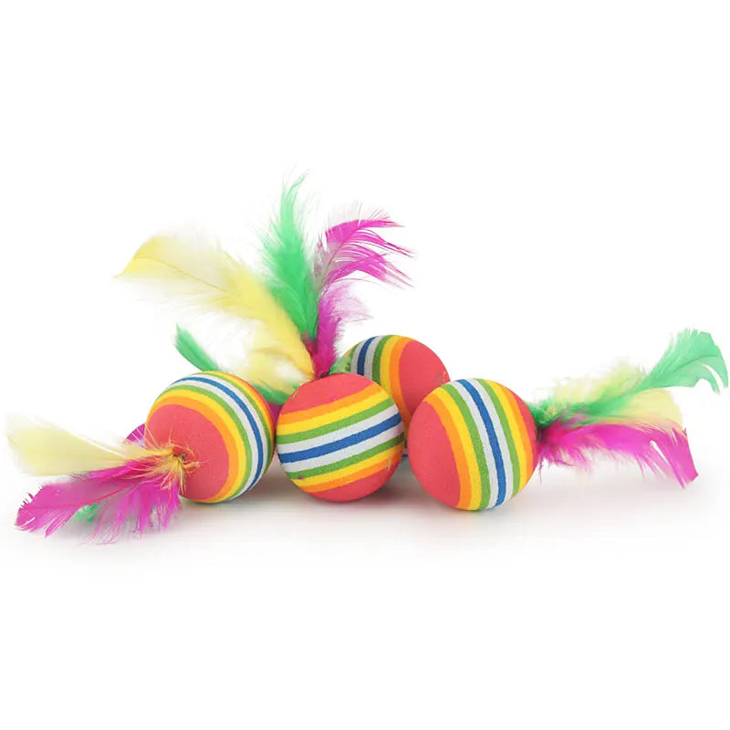 10stk. Regenbogenbälle