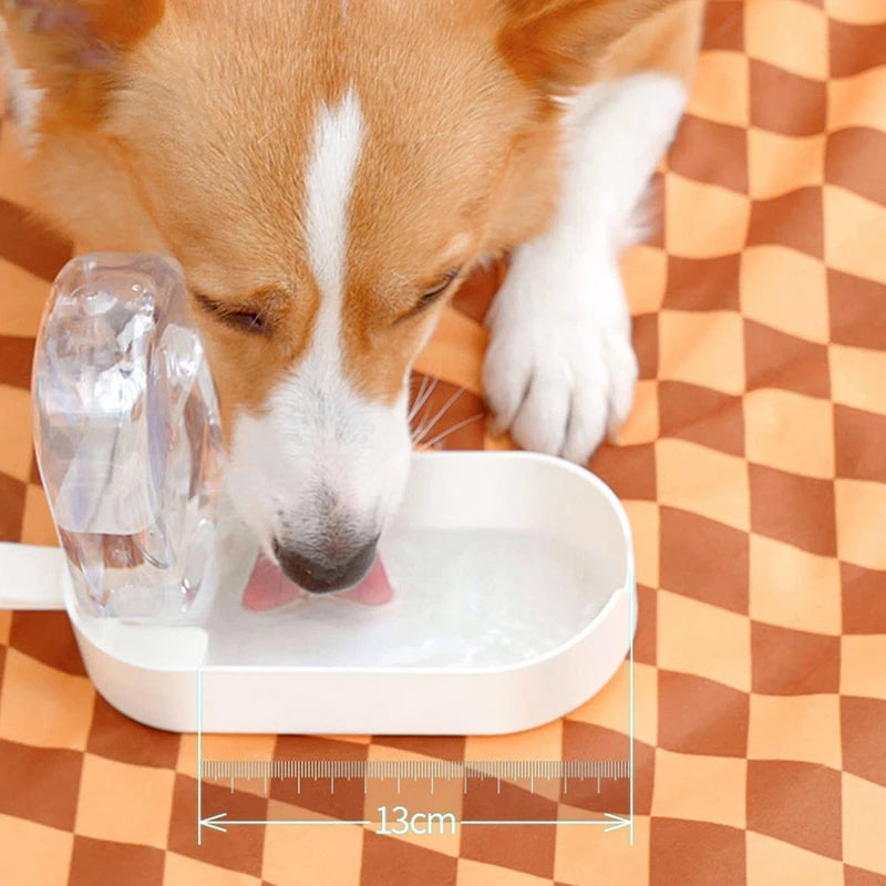 2-in-1 Wasser- & Futterflasche