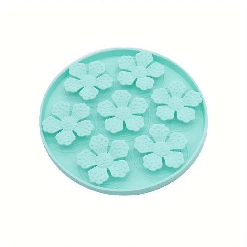 Schleckmatte mit Saugnäpfen