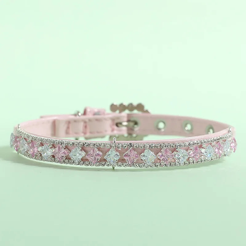 Perlenhalsband mit Strass
