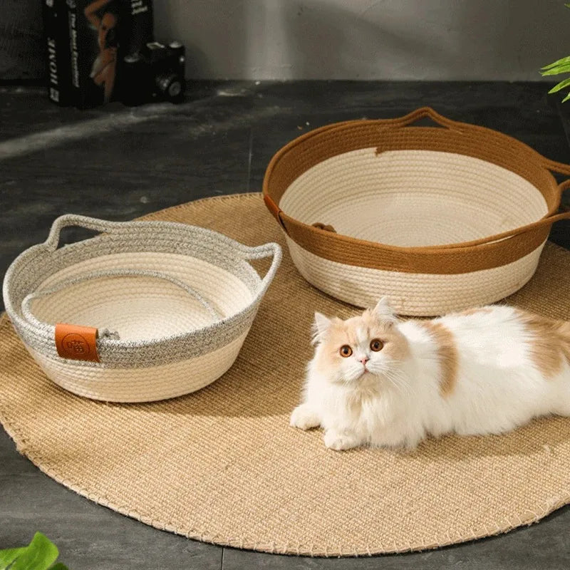 Leichtes Sommerbett für Katzen