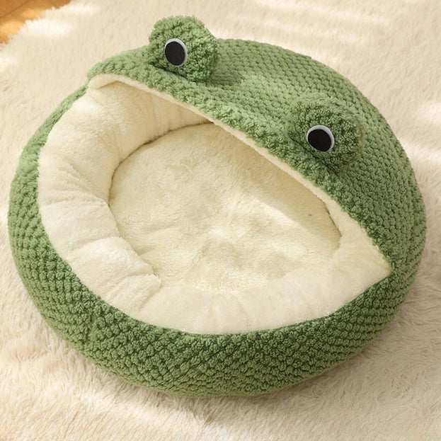 Frosch-Höhlenbett