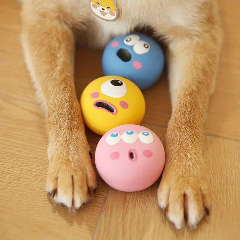 Quietschendes Latex-Hundespielzeug