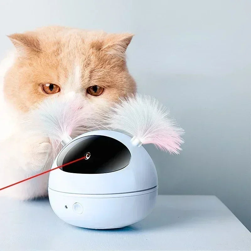 Elektrisches Katzenspielzeug mit Infrarot-Licht