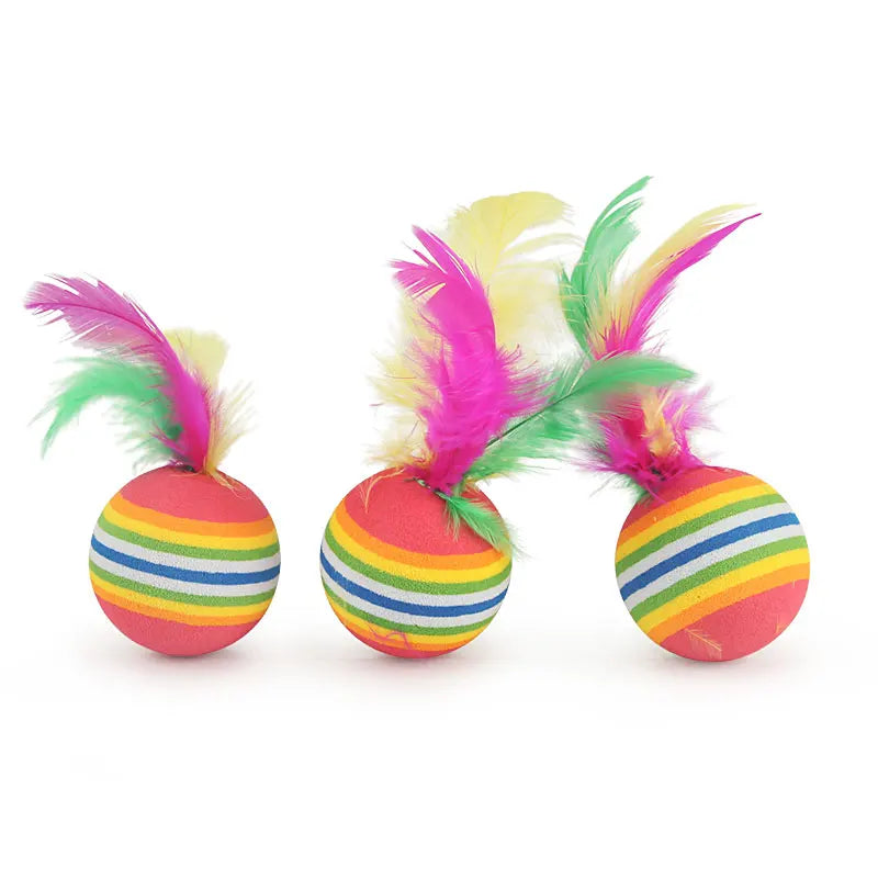 10stk. Regenbogenbälle