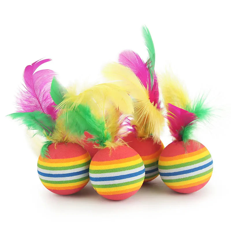 10stk. Regenbogenbälle