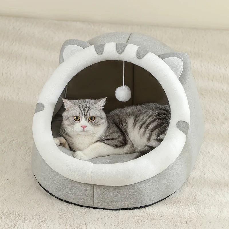 Gemütliche Höhle für Katzen